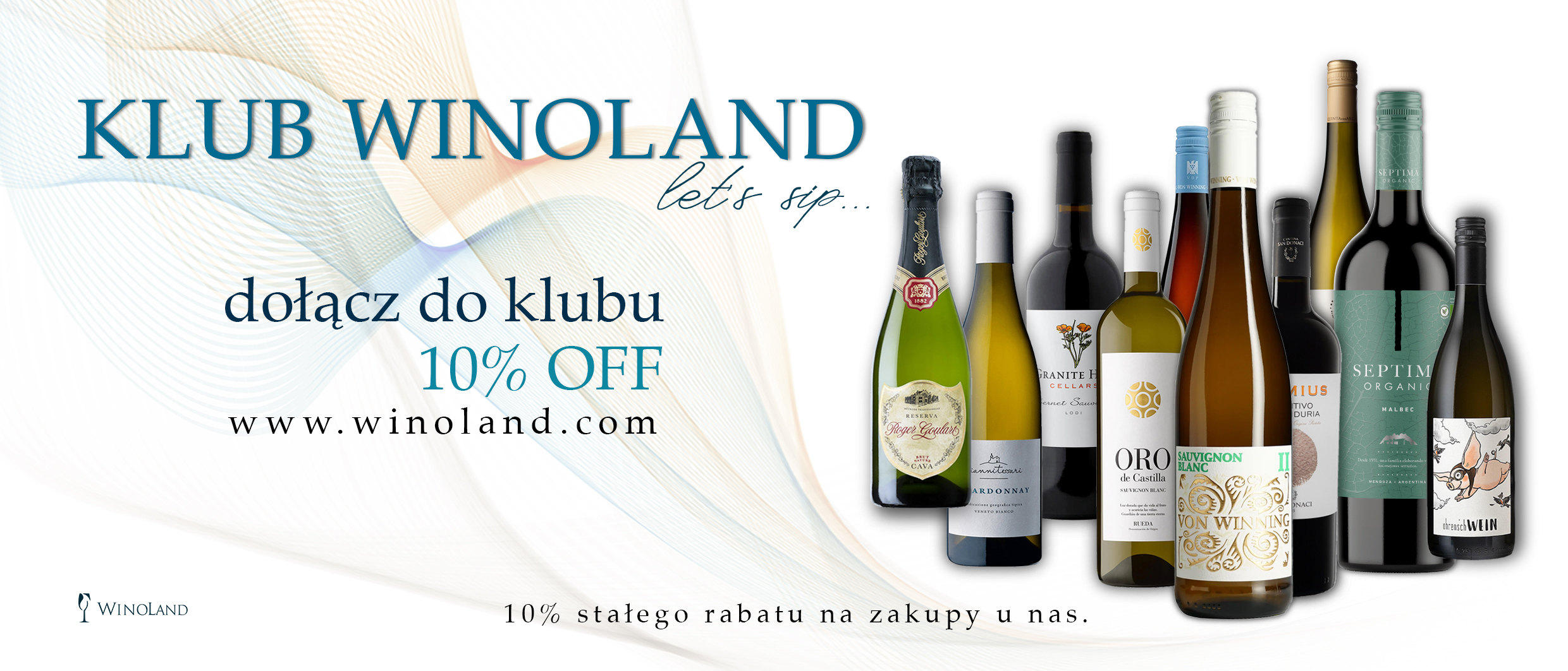 Klub Winoland – dołącz i zyskaj 10% OFF